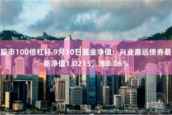 股市100倍杠杆 9月10日基金净值：兴业嘉远债券最新净值1.0215，涨0.06%