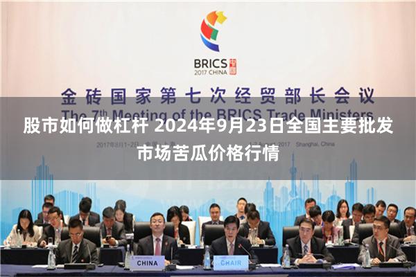 股市如何做杠杆 2024年9月23日全国主要批发市场苦瓜价格行情